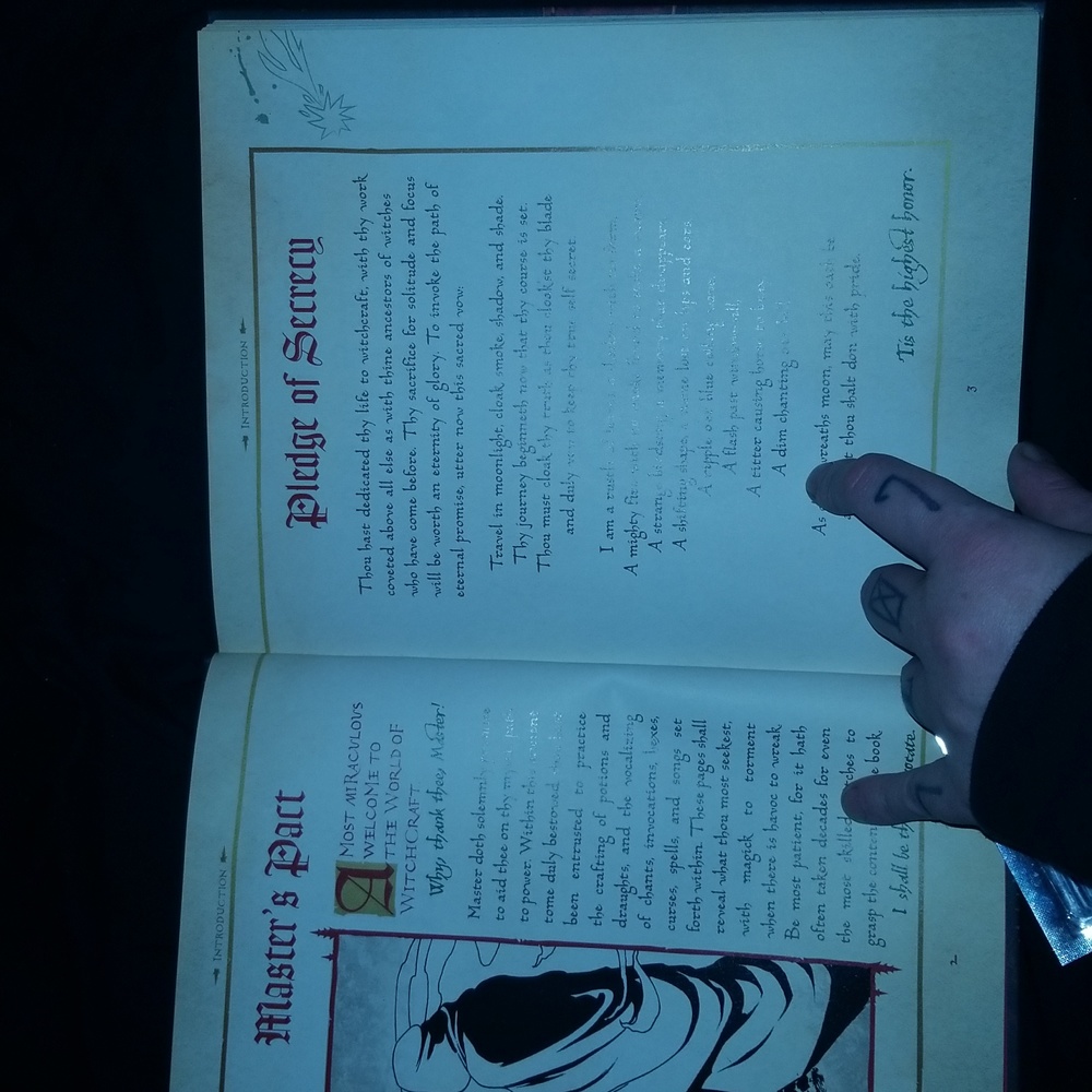 Hocus Pocus Spell Book - Picture 3 of 4